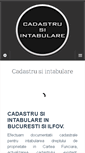Mobile Screenshot of cadastru-intabulare.net