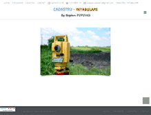 Tablet Screenshot of cadastru-intabulare.com